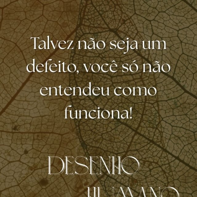 Atendi um gerador que se achava egoísta. Todos os canais dele eram individuais, com o centro de identidade e o sacral definidos. 

A vida inteira ele tentava operar no modo “grupo”, cedendo, se adaptando, dizendo sim pra agradar — e quanto mais fazia isso, mais frustrado ficava.

Quando olhamos o mapa, ficou claro que ele não veio para sustentar ninguém. Veio para criar a partir do próprio eixo. 

A maior contribuição que ele pode oferecer só acontece quando honra o que o corpo responde e a direção que sente por dentro.

Se você também se sente “errado” por ser quem é, talvez falte entender como sua mecânica funciona. 
Agenda sua leitura do seu mapa pelo link da bio!